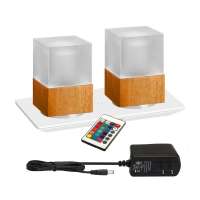 Wireless LED Desk Light Set 2 packs with Inductive Charging Base