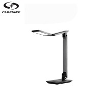 Flexible touch control desk lamp led aluminum office USB and wireless charging table lamp